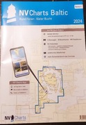 Mapa morska żeglarska NV 1 Rund Funen - Kieler Bucht 2024