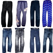 Zestaw 8 Spodni dla chłopca różne fasony Lupilu Primark H&M 110-116