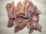 Chipsy mięsne z kurczaka "Jerky" smak BBQ 