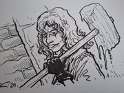 Oryginalny rysunek HARLEY QUEEN - Hubert Ronek