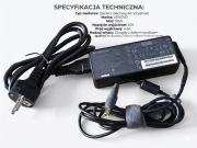 Oryginalny Zasilacz LENOVO 90W | 20V | Wtyk z żółtym środkiem