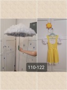 Pogoda 110/122 słońce i chmurka przebranie kostium bal karnawałowy