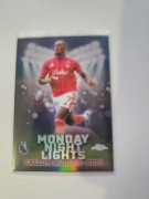 Callum Hudson-Odoi Nottingham Forest Topps Chrome 2026 Monday Night Lights