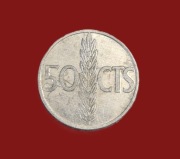 Moneta 50 centymów 1966, Hiszpania