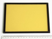 Filtr ciemniowy ŻÓŁTY szklany matowy 13 x 18 cm – nowy