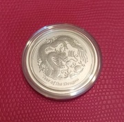 50 Centów Australia Lunar II Rok Smoka 2012 rok.