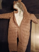 Uroczy nowy kombinezon dziewczyna i chłopiec r.68 z polarem 