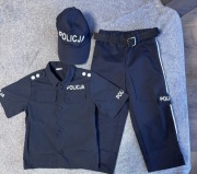 Strój policjanta rozm.98-104 przebranie
