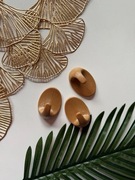 Haczyk samoprzylepny drewniany