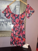 Kombinezon hiszpankę w róże 