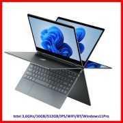 NOWY LAPTOP ULTRABOOK 14" 2w1 YOGA 3.6GHz/16GB/512GB/WIN11PL METALOWY DOTYK