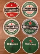 Heineken - podstawki pod piwo - vintage
