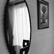 Lustro z lat 70-tych, PRL, retro