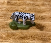 Figurka kinder Zwierzęta Natoons biały tygrys