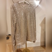 Cekinowa bluzka H&M