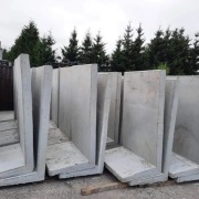 Mur oporowy, elki betonowe, płyta oporowa