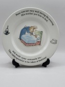 Porcelanowy talerz Peter Rabbit firmy Wedgwood, 17 cm