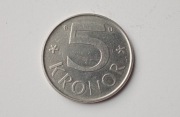 Szwecja 5 kronor 1982r.