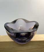 pojemnik szklany na bizuterie szklo  RUDOLF JURNIKL 1145 rosice bohemia 