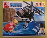 KLOCKI SLUBAN POLICE HELIKOPTER POLICYJNY + SKUTER WODNY