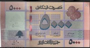 Liban 5000 livres 2014 P-91b  UNC