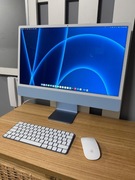 Apple iMac 24'' Retina 4,5K M1/8 rdzeni CPU/8 rdzeni GPU/16GB RAM/512GB SSD