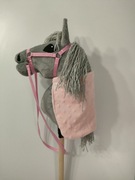 Hobby horse koń na kiju - nowy gratis derka kantar oraz wodze 