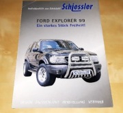 Prospekt Ford Explorer 99 dodatki Schiessler