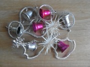 Bombki choinkowe z PRL - u stare dzwoneczki