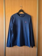 Levi's Longsleeve Męski Rozmiar M Granatowy Bawełna