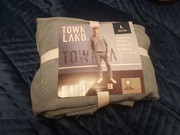 Spodnie męskie L 52/54 TOWN LAND brudny niebieski