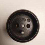 GNIAZDO BAKIELITOWE NADTYNKOWE RETRO INSTALACJA PR