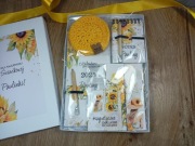 Box upominkowy z personalizowanym notesem, planerem, zakładkami i podkładką