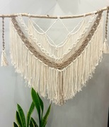 Duża Makrama Boho Wisząca Ozdoba Dekoracja