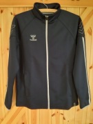 HUMMEL KURTKA SPORTOWA ZAMEK BŁYSKAWICZNY, WOMAN, EU S, KOLOR GRANATOWY 