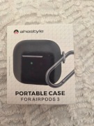 Etui czarne do airpods 3