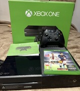 Xbox One 500 GB pad gra pudełko.