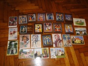 POCZTÓWKI GÓRALSKIE, MALARSTWO NA SZKLE I NIE TYLKO 25 SZT, WRAZ Z OBWOLUTĄ