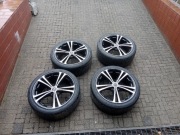 4x Koła 18 5x112  z oponami Hancock 6mm