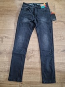 Spodnie jeansowe slim fit męskie