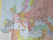 Mapa polityczna Europy z 1988 r.