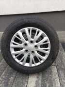 Koła zimowe 15",  5x114,3 gotowe do jazdy, oryginalne kołpaki KIA