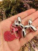 Nowy brelok breloczek piesek balonowy stalowy 