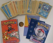 POKEMON TCG HOT WATER deck (oryginalny, kompletny, bardzo dobry stan) 2000