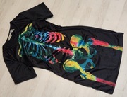 strój wampirzyca wampirka kościotrup szkieletor halloween L 2263