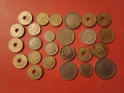 HISZPANIA ZESTAW MONET 25 SZTUK