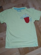 Żółty T-shirt r 116