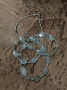 Naszyjnik onyks akwamaryn 