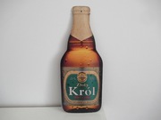 SZYLD W KRZTAŁCIE BUTELKI 'ZŁOTY KTÓL'BROWARY WARSZAWSKIEJ