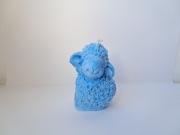 Świeczka wielkanocna baranek